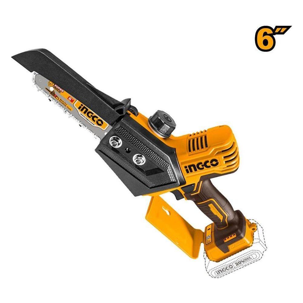 Ingco CGSLI20685 Li-Ion Pruner Saw 6" 20V - KHM Megatools Corp. Main image