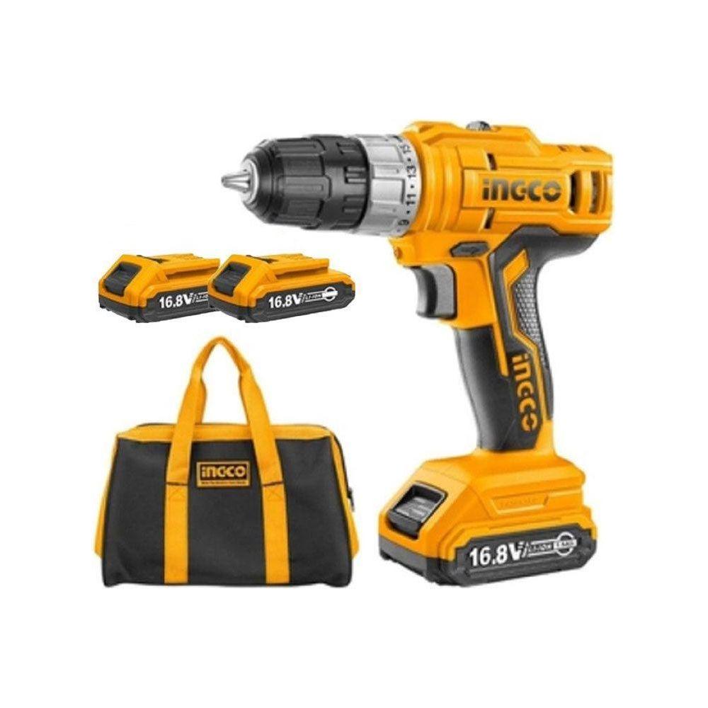 Ingco CIDLI1612 Li-Ion Cordless Drill 16.8V - KHM Megatools Corp. Main image