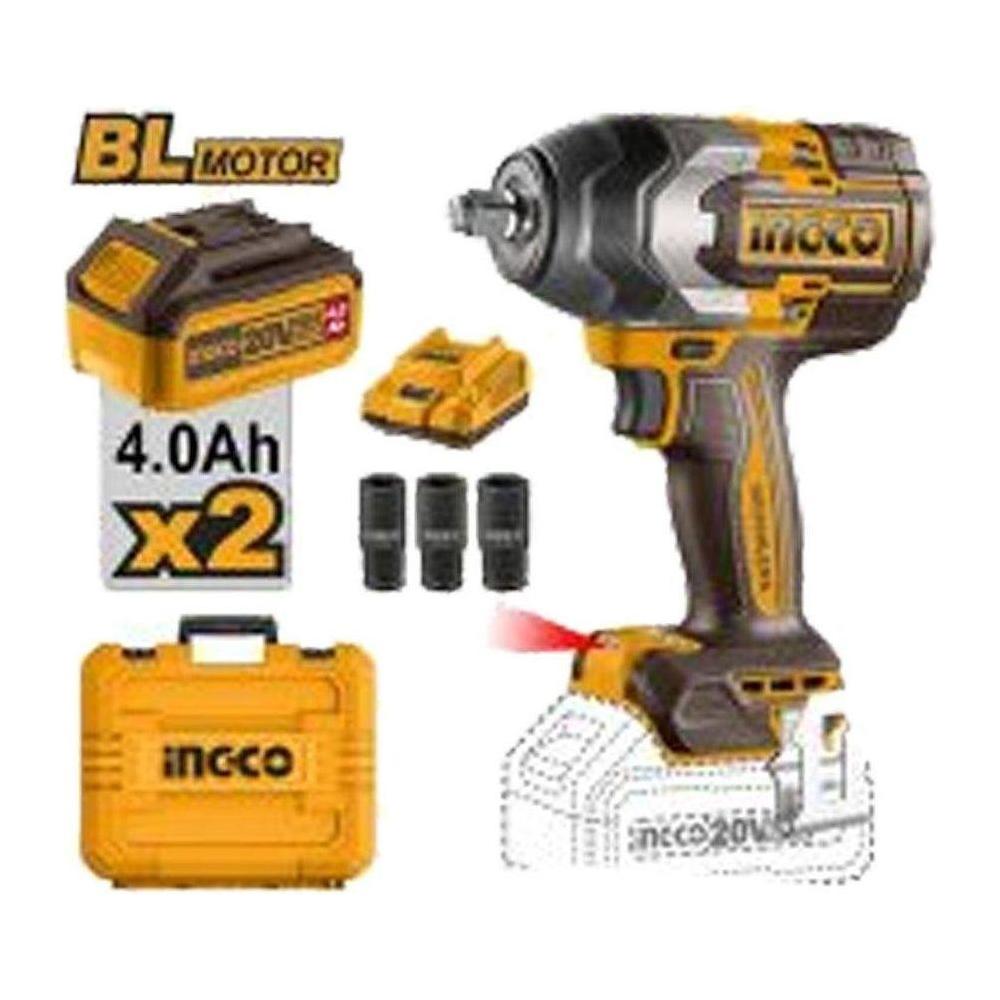 Ingco CIWLI2085 Li-Ion Impact Wrench 20V Secondary image