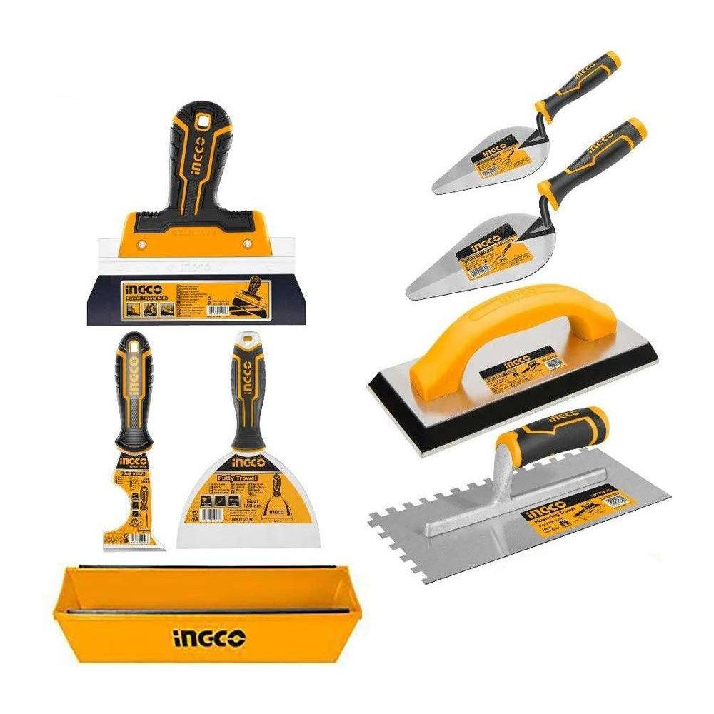 Ingco Bricklaying & Plastering Tools Set CP - KHM Megatools Corp. Main image