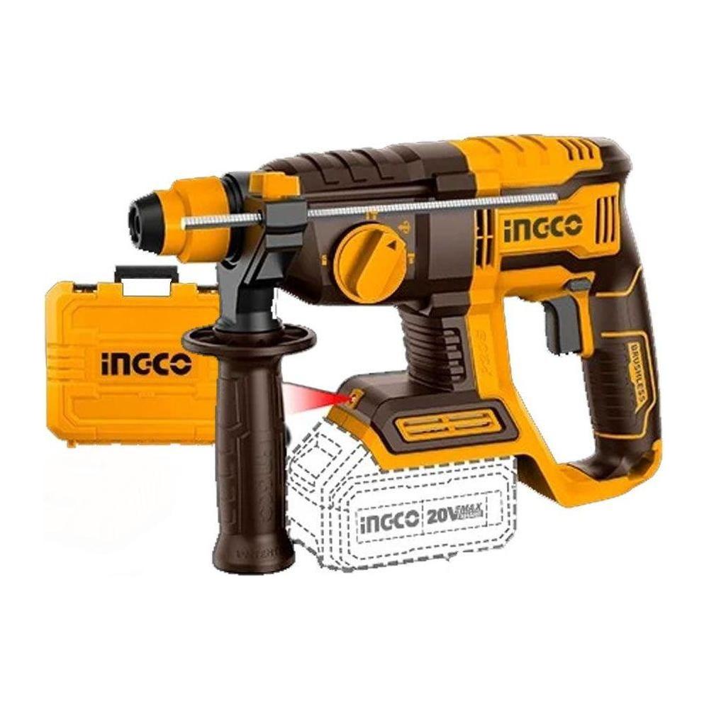 Ingco CRHLI202081 Li-Ion Rotary Hammer 20V - KHM Megatools Corp. Main image
