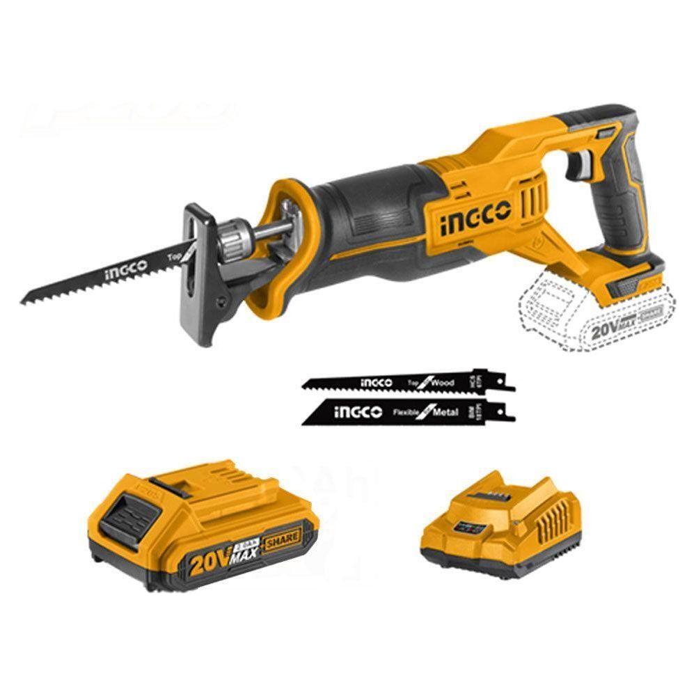 Ingco CRSLI11521 Li-Ion Reciprocating Saw 20V Secondary image