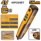 Ingco CSDLI04062 Cordless Screwdriver 4V