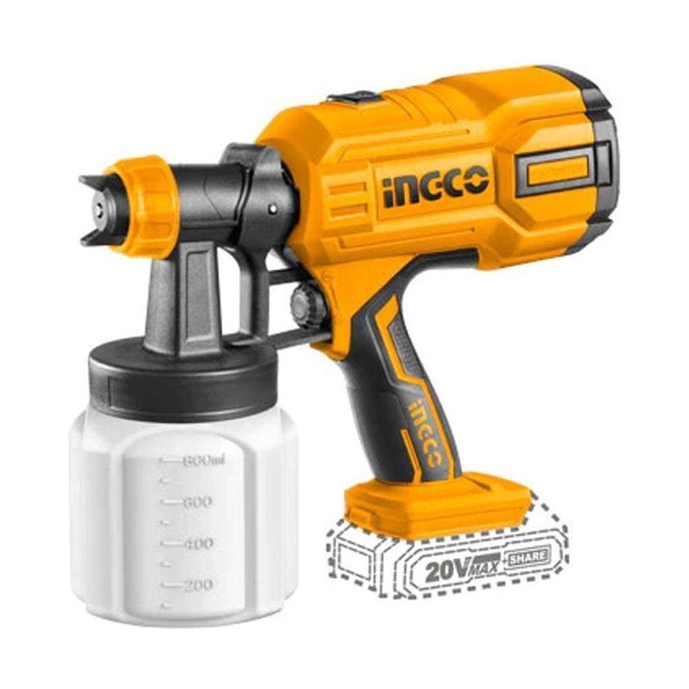 Ingco CSGLI2003 Li-Ion Spray Gun 20V - KHM Megatools Corp. Main image