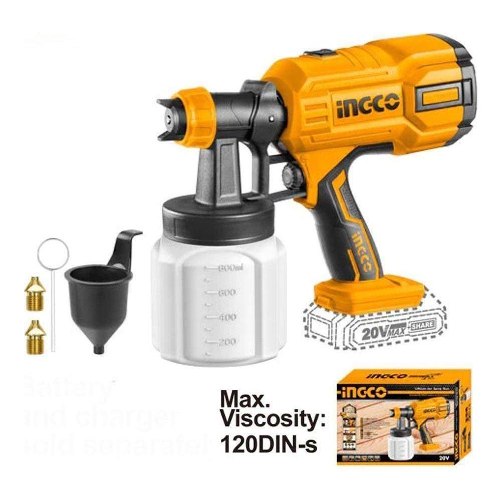Ingco CSGLI2003 Li-Ion Spray Gun 20V Secondary image