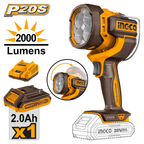 Ingco CWLI20881 Cordless Work Lamp / Flashlight 20V 2.0AH | Ingco by KHM Megatools Corp.