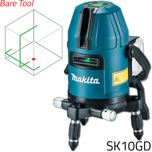 Makita SK10GDZ 12V Cordless Line Laser Level CXT (Green Laser) [Bare]