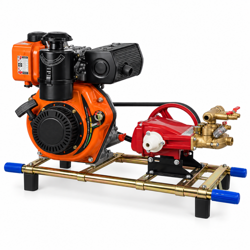 MT EA Kawasaki Diesel Engine Power Washer / Sprayer 6.5 HP