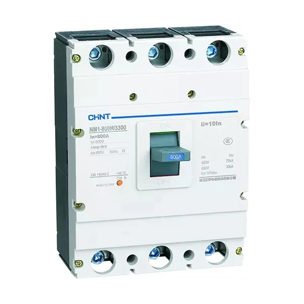 Chint NM1-800H/3300 Moulded Case Circuit Breaker (Type H-3 Pole MCCB) | Chint by KHM Megatools Corp. Main image