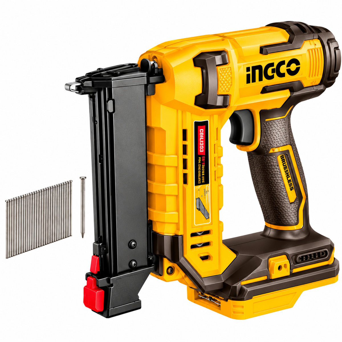 Ingco CBNLI3503 Cordless Pin Nailer 20V (Bare)