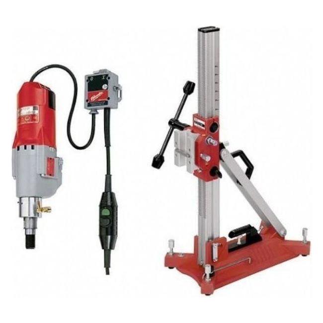 Milwaukee DCM 2-350 C Diamond Drill with RIG Stand - Goldpeak Tools PH Milwaukee Main image