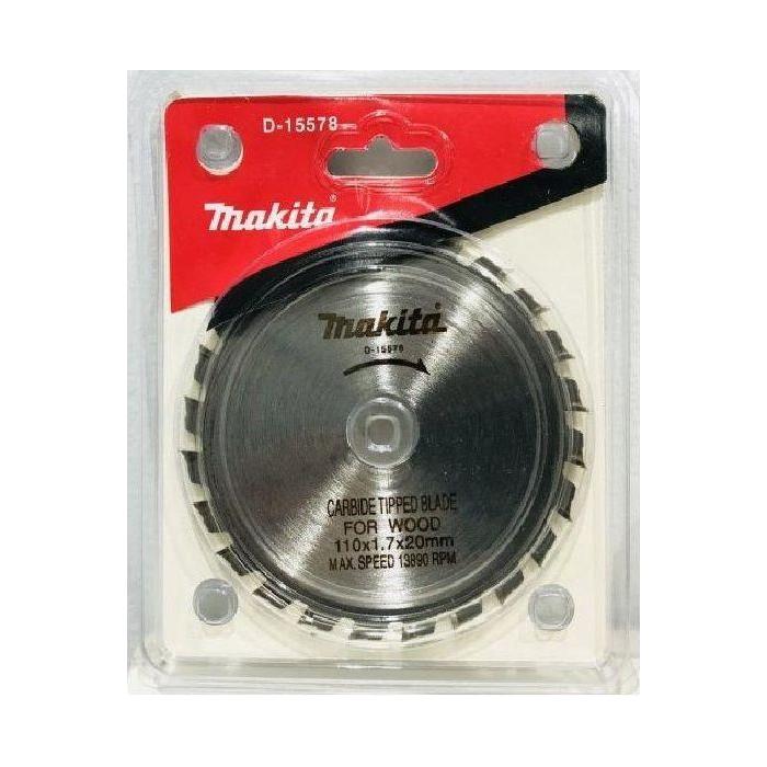Makita D-15578 Circular Saw Blade 4-3/8" x 24T for Wood - KHM Megatools Corp. Main image