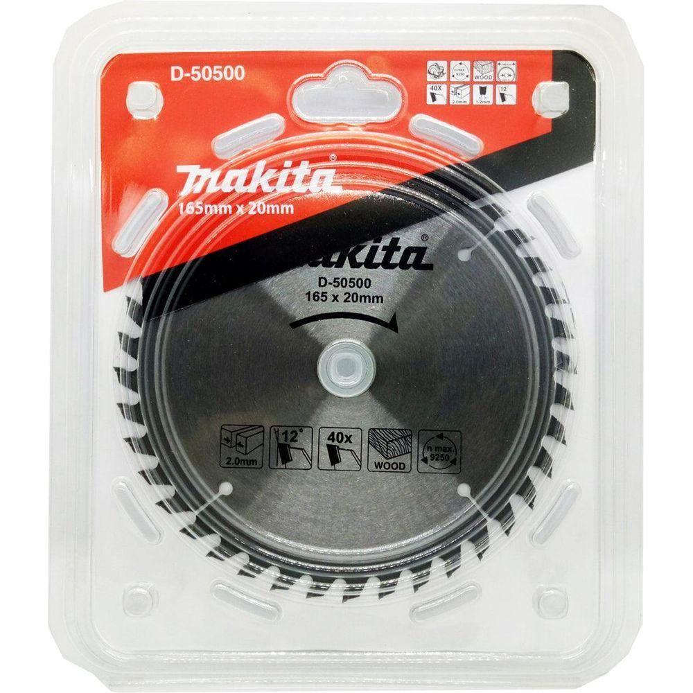 Makita D-50500 Circular Saw Blade 6-1/4" x 40T for Wood - KHM Megatools Corp. Main image