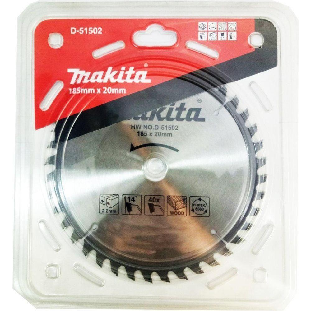 Makita D-51502 Circular Saw Blade 7-1/4" x 40T for Wood - KHM Megatools Corp. Main image