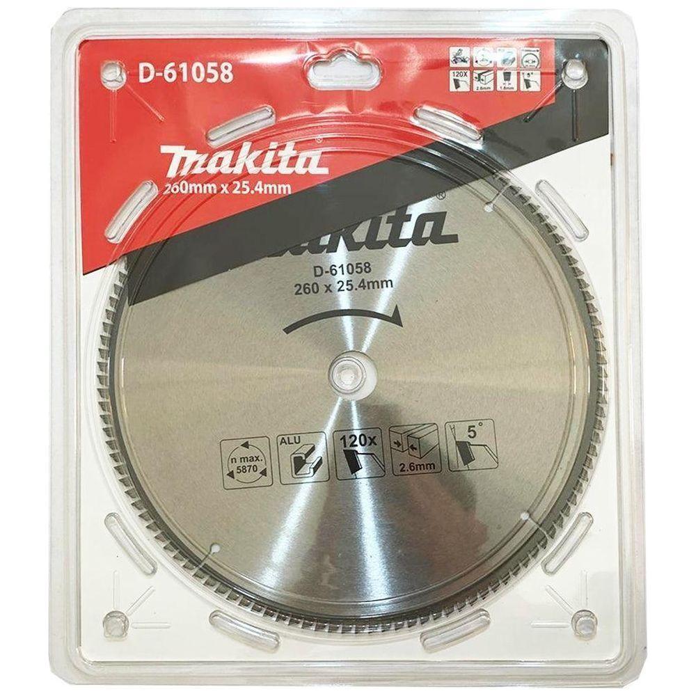 Makita D-61058 Circular Saw Blade 10" x 120T for Aluminum - KHM Megatools Corp. Main image