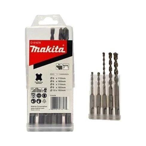 Makita D-61678 (5pcs) SDS-plus Drill Bit Set - KHM Megatools Corp. Main image