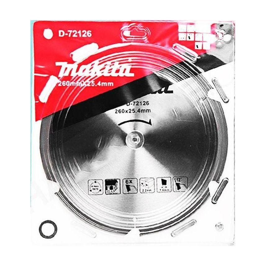 Makita D-72126 PCD Circular Saw Blade 10-1/4" x 6T for Cement Board - KHM Megatools Corp. Main image