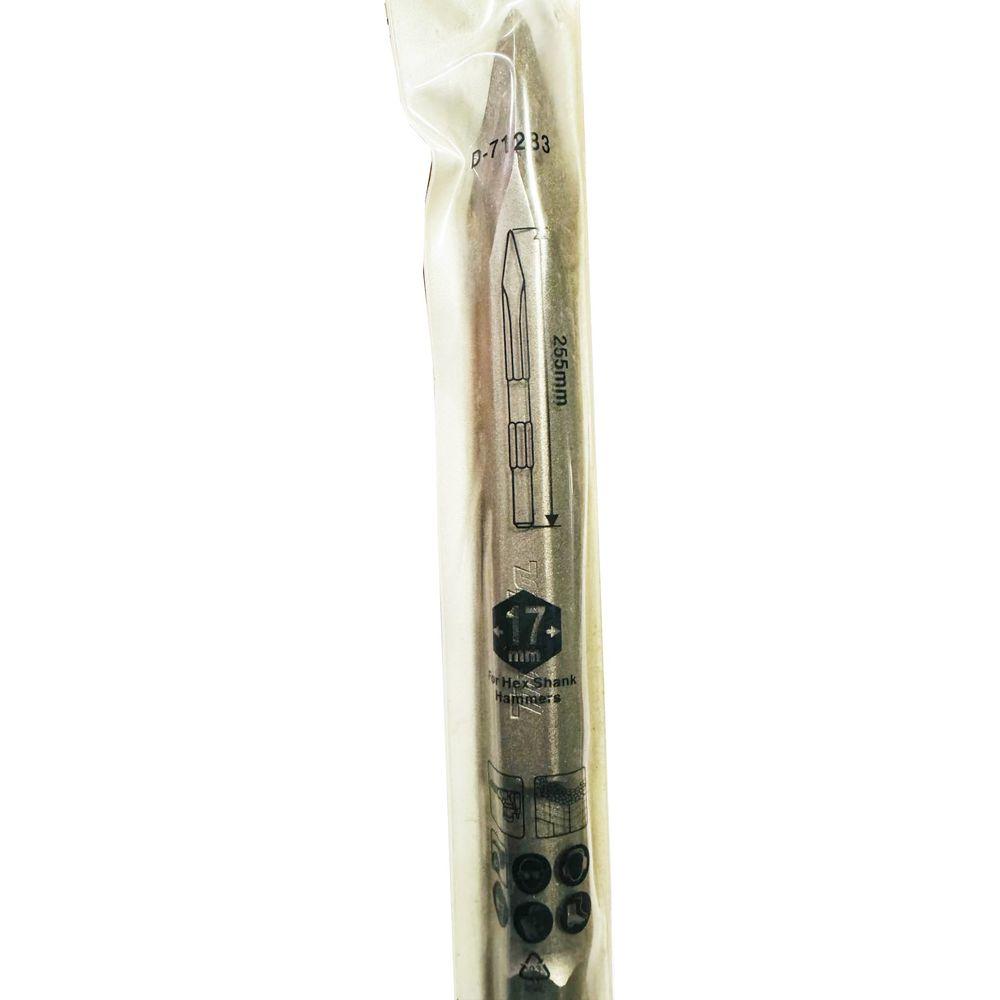Makita D-71283 HEX Pointed Chisel (Bull point) 17x255mm Secondary image