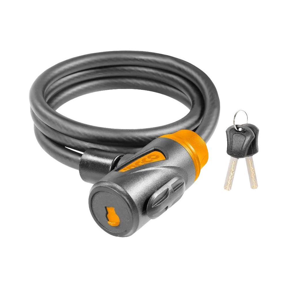 Ingco DBK151201 Bicycle Lock 15x1200MM | Ingco by KHM Megatools Corp. Main image