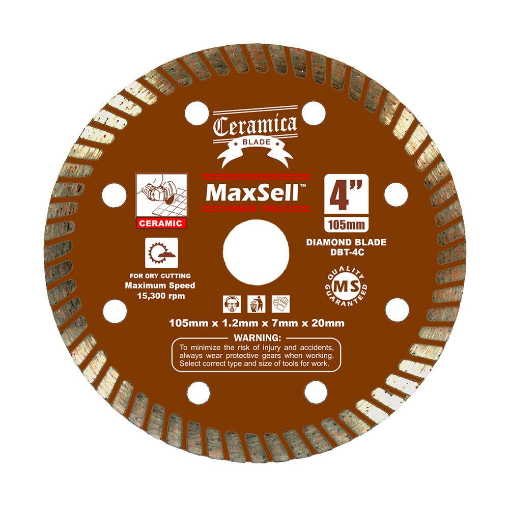 MaxSell Ceramica Diamond Blade for Wet & Dry Cutting - ToolsSavvy.ph