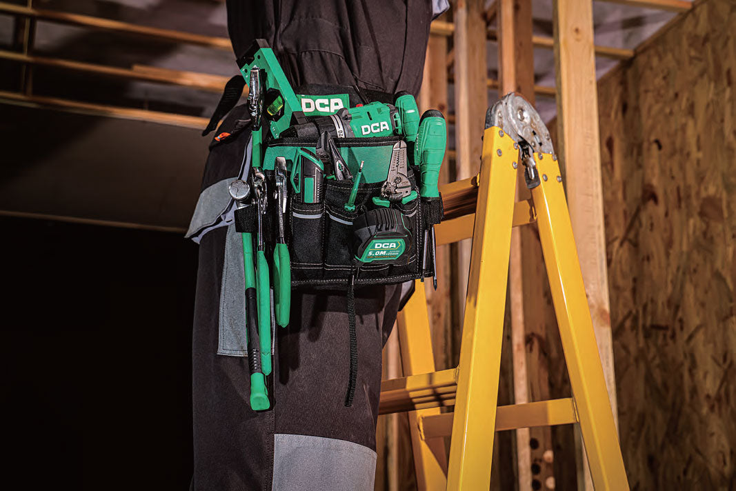 DCA A17A0303 Tool Holster Bag 10 Pockets