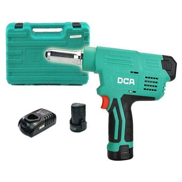 DCA ADPM50 12V Cordless Blind Riveter / Rivet Gun (Kit) - KHM Megatools Corp. Main image