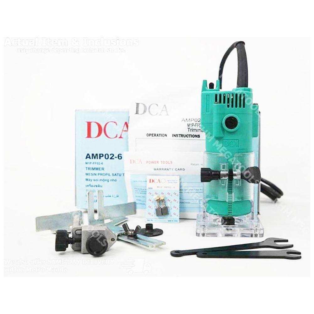 DCA AMP02-6 Palm Router / Trimmer 1/4" 350W | DCA by KHM Megatools Corp.