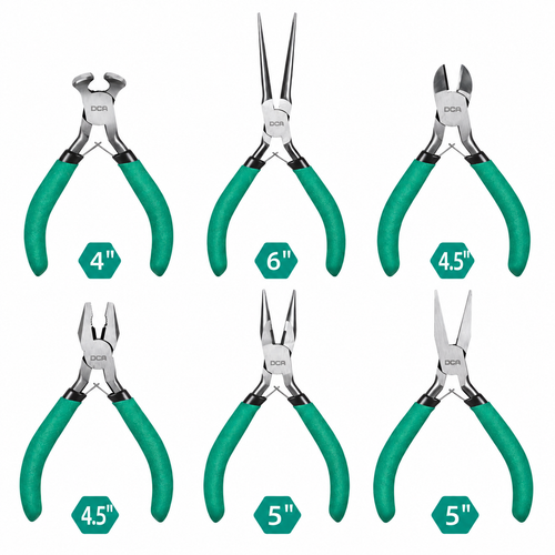 DCA A07A0216 Mini Pliers Set 6pcs