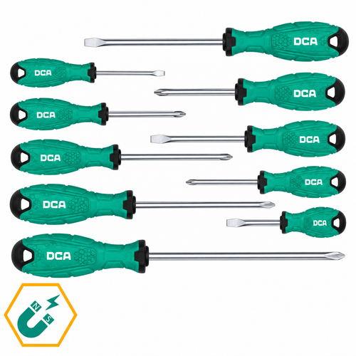 DCA A09A0612 Screwdriver Set 10Pcs