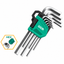 DCA A09C0102 Long Hex Key Wrench Set 9Pcs