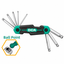 DCA A09D0201 Folding Ball Point Hex Key Set 8Pcs - ToolsSavvy.ph