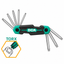DCA A09E0201 Folding Torx Key Wrench Set 8Pcs - ToolsSavvy.ph