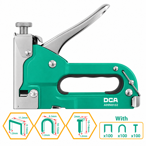 DCA A09N0102 3 in 1 Staple Gun 14mm