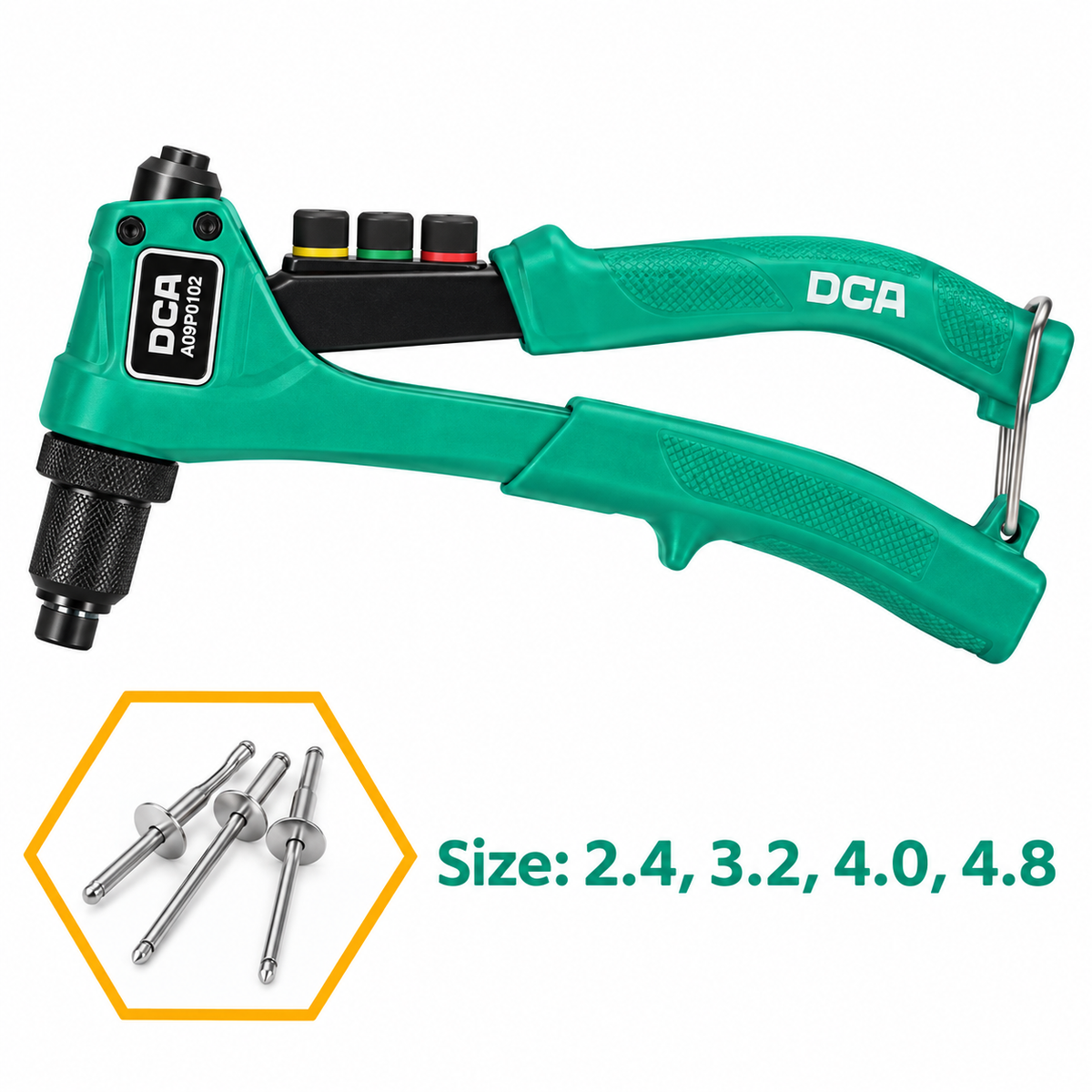 DCA A09P0102 Hand Riveter 8" - ToolsSavvy.ph