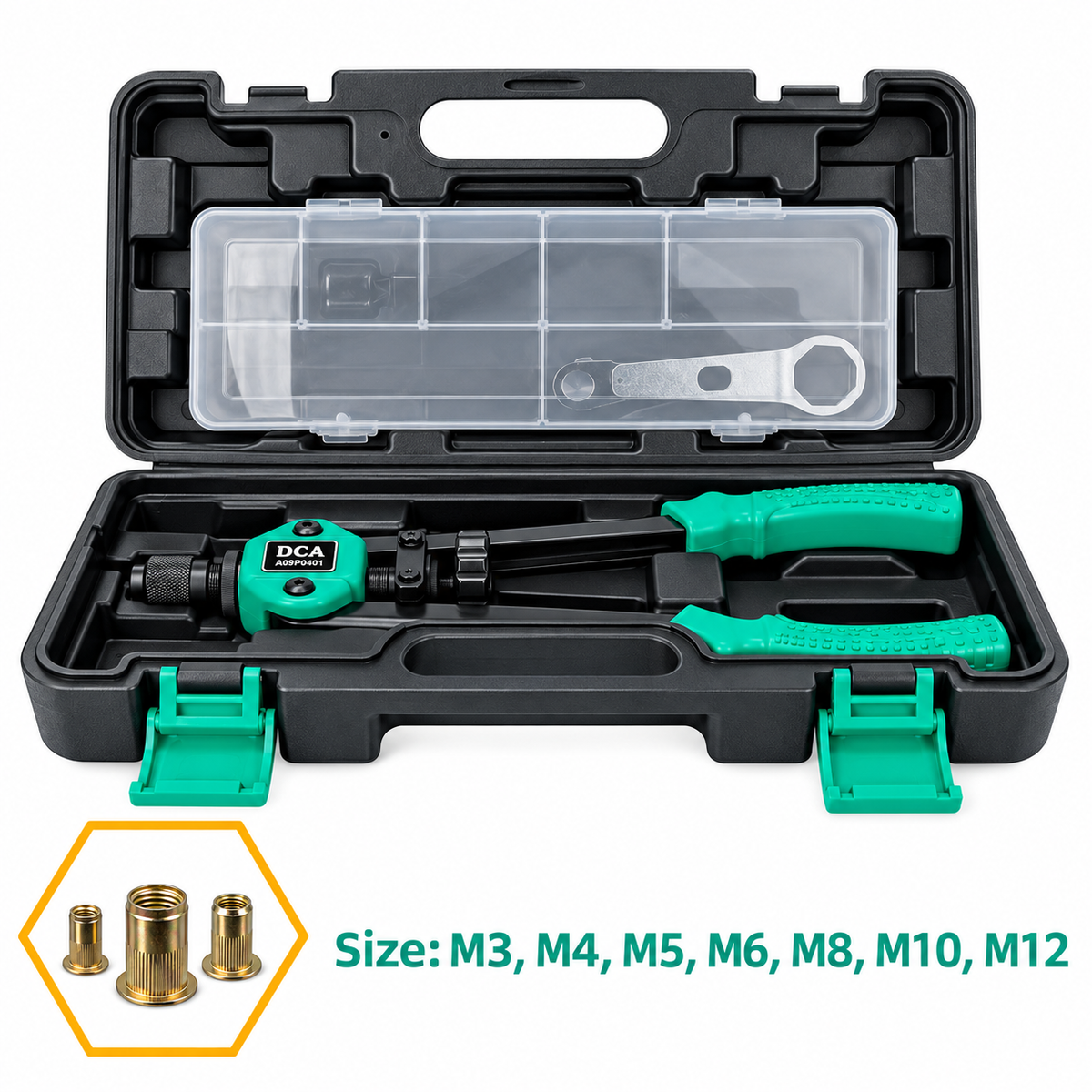 DCA A09P0401 Nut Riveter 14" - ToolsSavvy.ph Main image