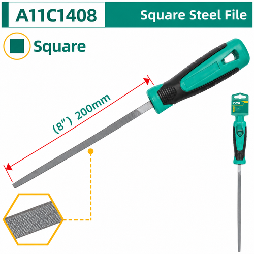 DCA A11C1308 Triangle Steel File