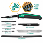 DCA A23C0601 Quick-Release Hand Saw Set 8in1