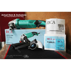 DCA ASM10-100H Angle Grinder 4" 1200W - KHM Megatools Corp.