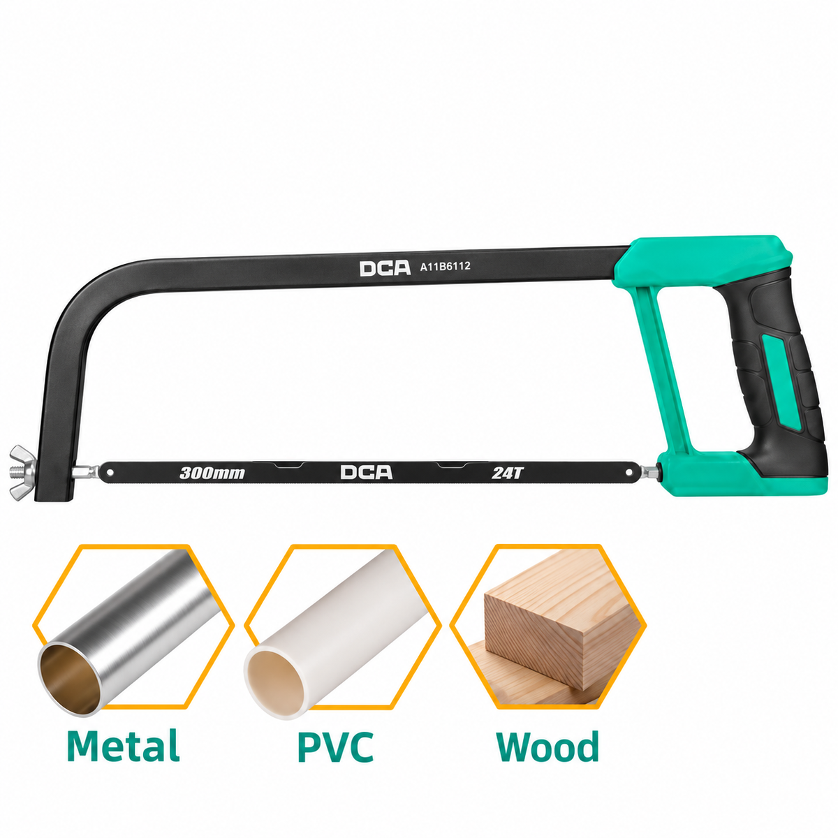 DCA A11B6112 Hacksaw Frame 12" - ToolsSavvy.ph Main image