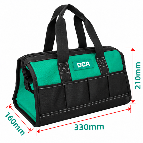 DCA A17A1701 Tool Duffle Bag 12 Pockets 13"