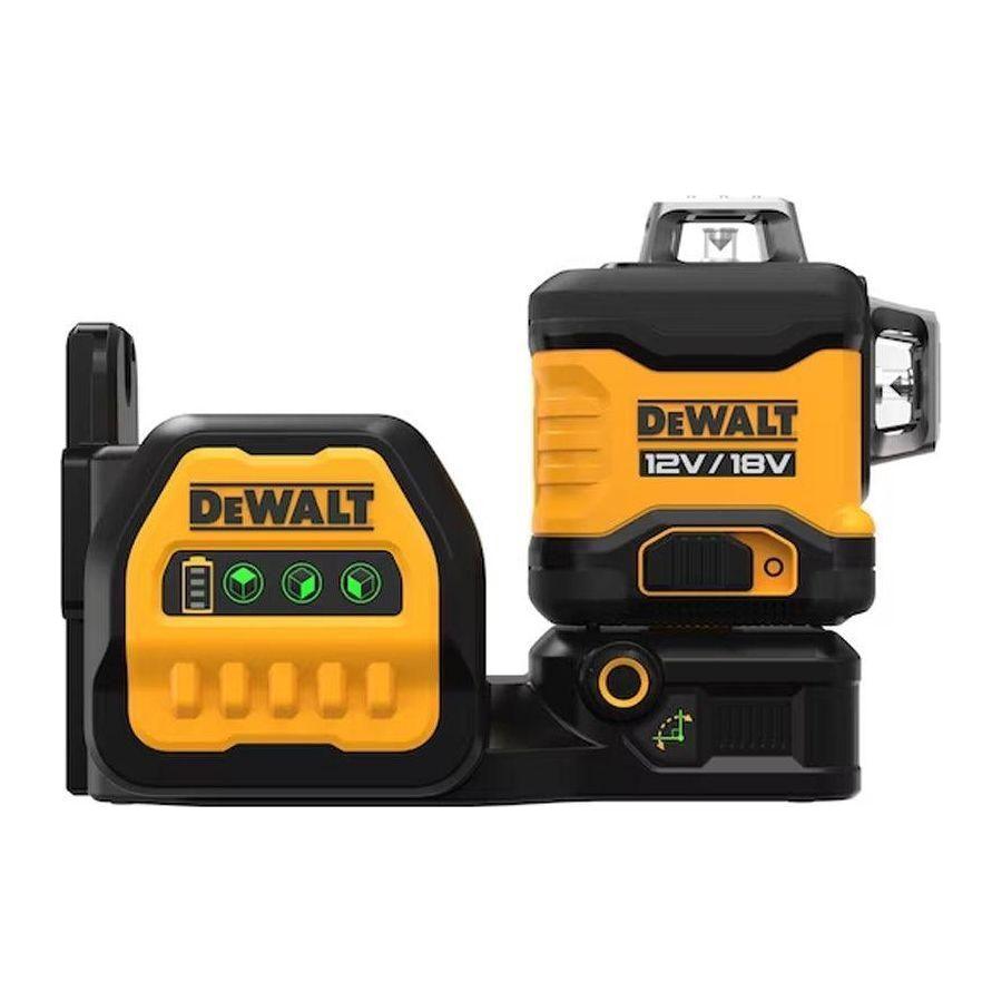 Dewalt DCE089NG18‐XJ 3 Line Laser Level 18v (Green)[Bare] - KHM Megatools Corp. Main image