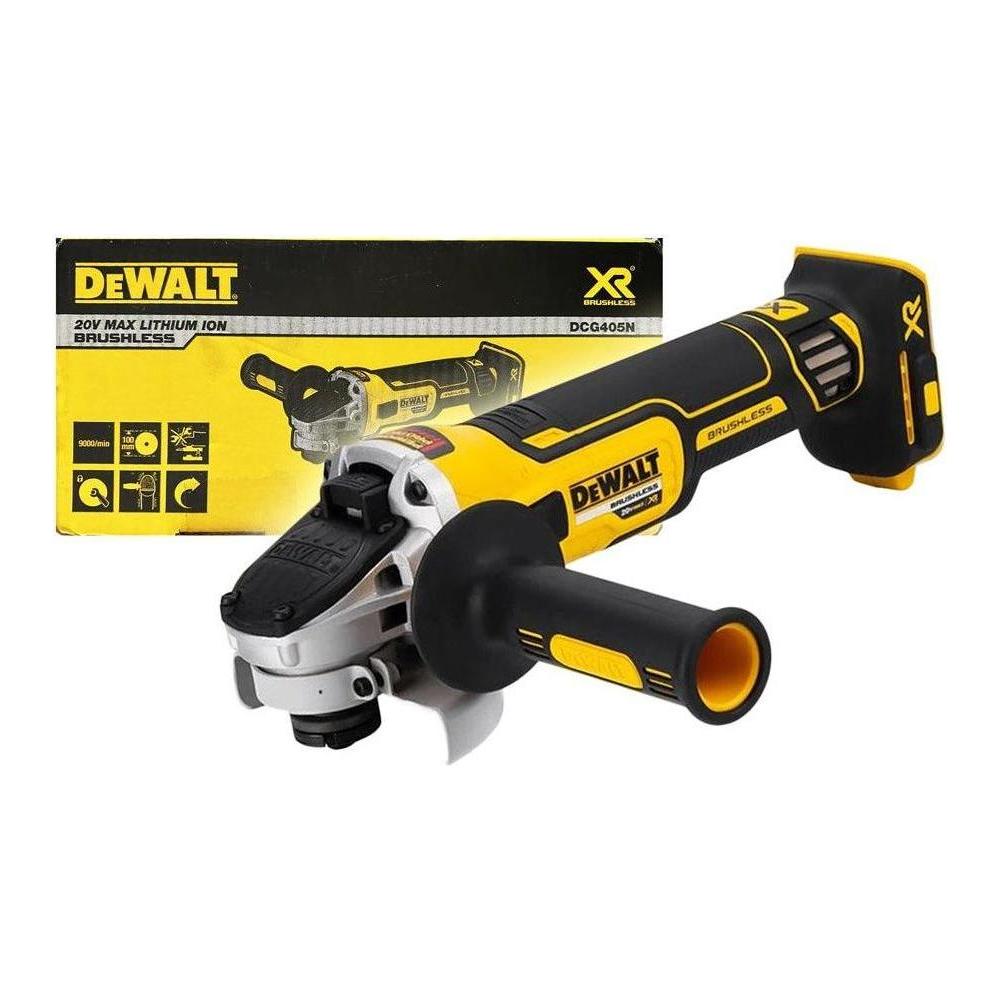 Dewalt DCG405N 20V Cordless Angle Grinder 4" (Bare) [Slide Switch] - KHM Megatools Corp. Main image