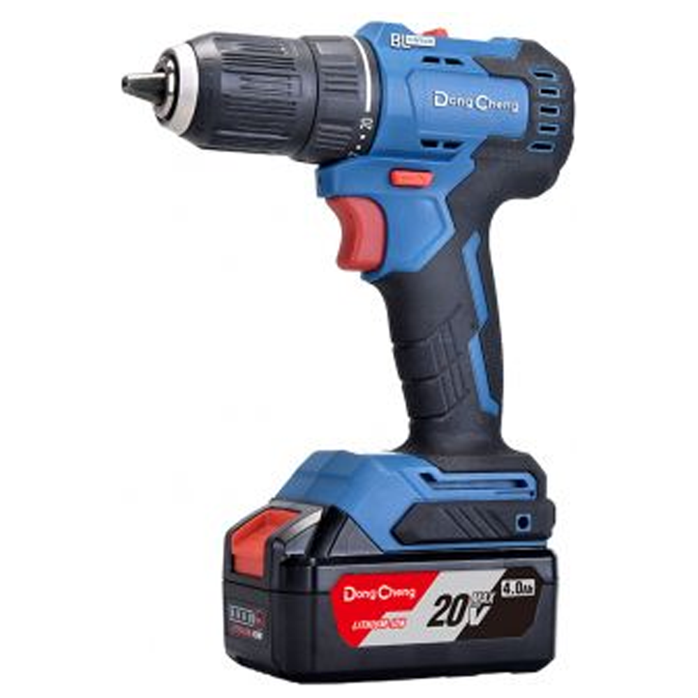 Dong Cheng DCJZ2060iEM Cordless BL Driver Hammer Drill 20V 4.0AH - ToolsSavvy.ph