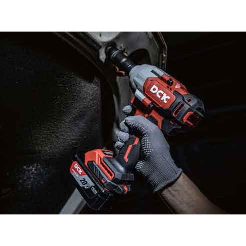 DCK KDPB698 (FK) Cordless Impact Wrench 1/2" Dr. 698Nm 20V (Kit) Secondary image