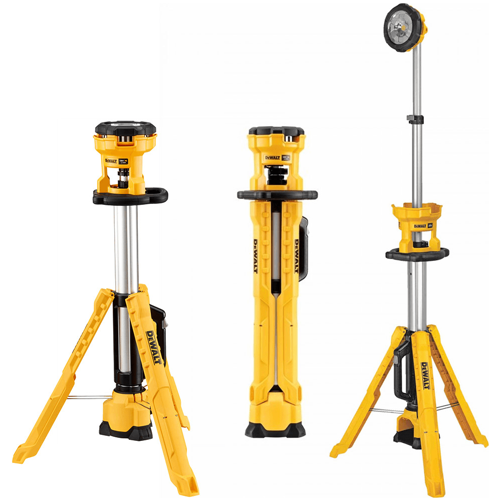 Dewalt DCL079N 18V/20V Cordless Work Light with Tripod (Bare) 3000 lumens Secondary image