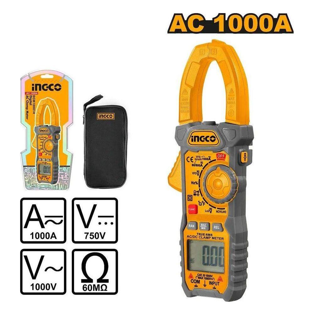 Ingco DCM100014 Digital AC Clamp Meter Secondary image