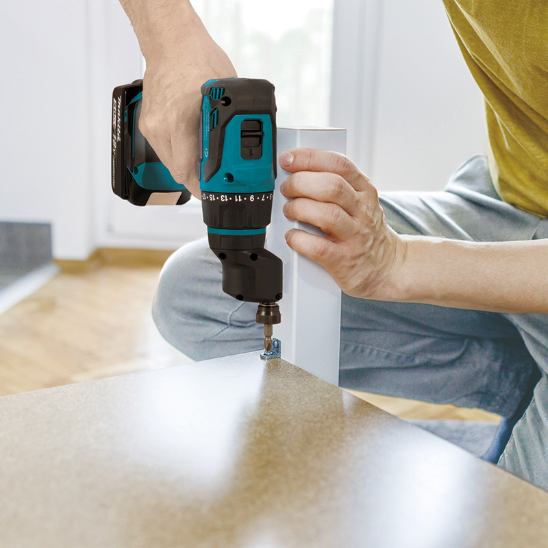 Makita DDF491ZJ01 18V Brushless Cordless Drill / Driver 5in1 Multi Head 13MM (LXT-Series) [Kit] Secondary image