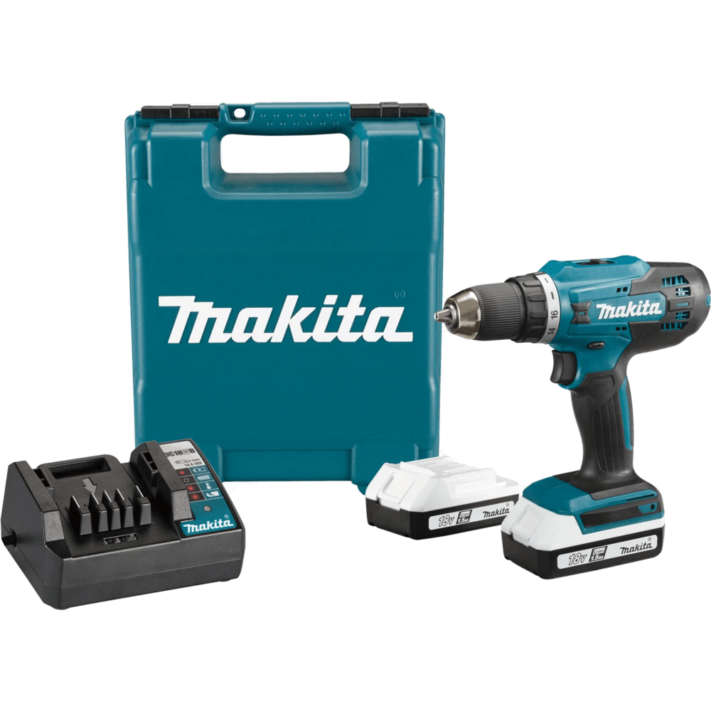 Makita DF488D004 18V Cordless Drill / Driver 13mm (G-Series) [Kit] - KHM Megatools Corp. Main image
