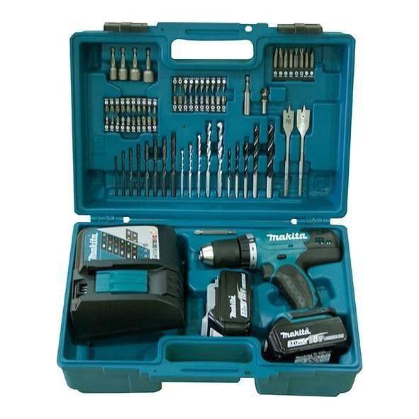 Makita DHP453RFX4 18V Cordless Hammer Drill Kit  (LXT-Series) - Goldpeak Tools PH Makita Main image