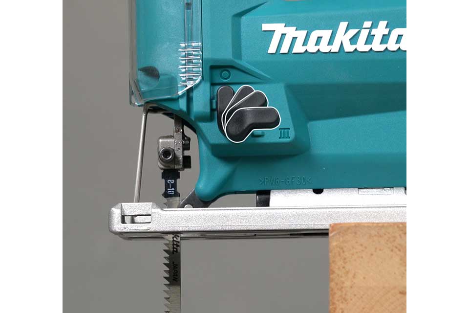 Makita DJV186Z 18V Cordless Top Handle 3 Orbital Setting Jig Saw (LXT) [Bare] Secondary image